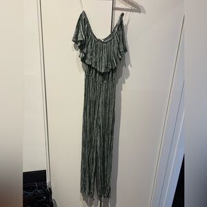 Sage the Label - size medium off the shoulder jumpsuit